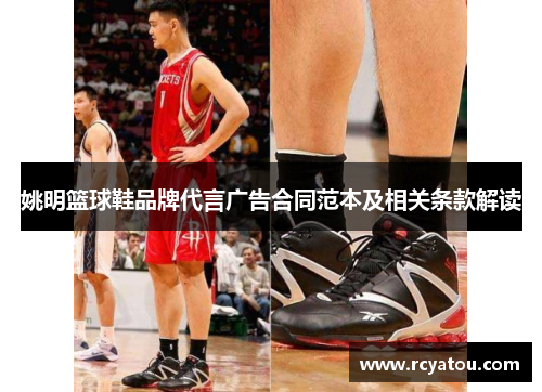 姚明篮球鞋品牌代言广告合同范本及相关条款解读